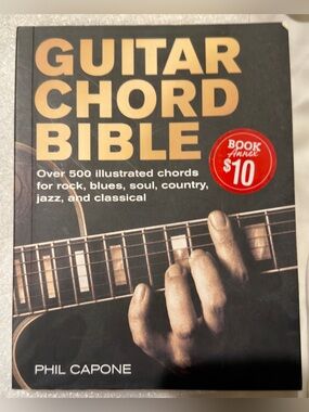 Guitar Chord Bible. Book by Phil Capone to learn about guitar chords & playing